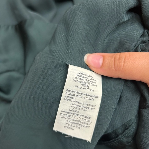 J.Crew Satin peplum crepe button-front blouse - Picture 5 of 7